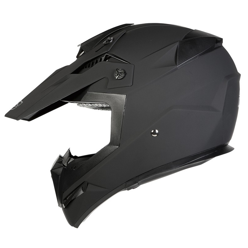 Motocross Helm für Motorrad Ozone FMX schwarz matt Ausverkauf