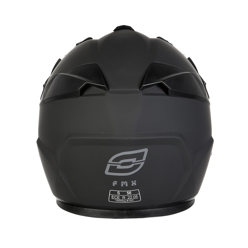 Motocross Helm für Motorrad Ozone FMX schwarz matt Ausverkauf