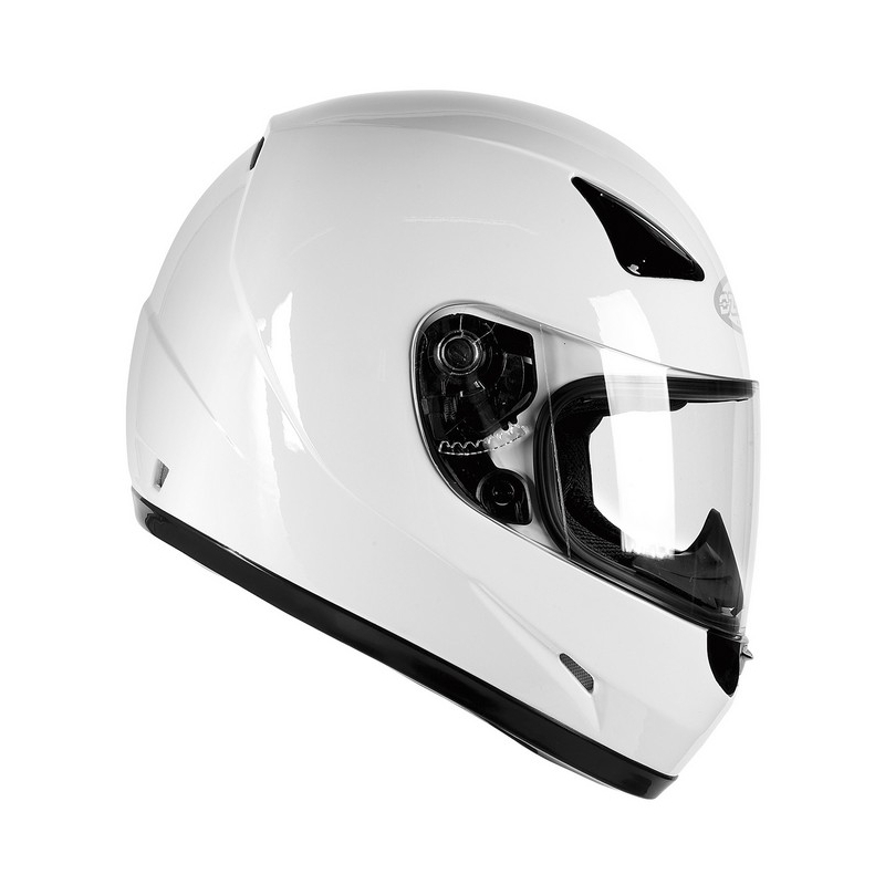 Motorradhelm Ozone A951 weiß Ausverkauf