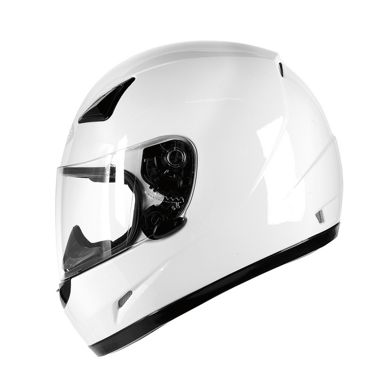 Motorradhelm Ozone A951 weiß Ausverkauf