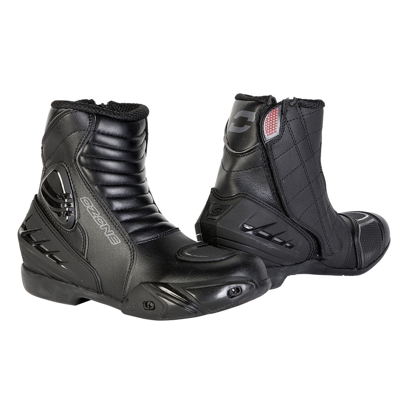 Ozone Urban Schwarz Motorradstiefel Ausverkauf