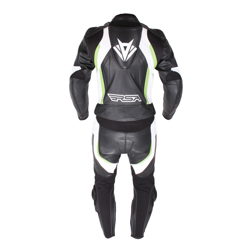 Herren-Motorrad-Overall RSA Green Ausverkauf