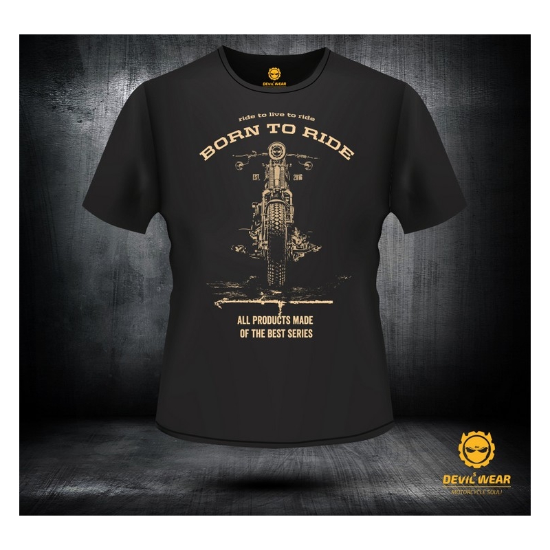 Herrenhemd Devils Wear - Born To Ride Live Man Ausverkauf