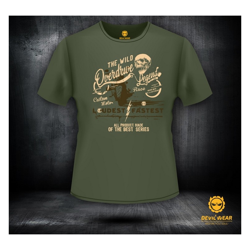 Herrenhemd Devils Wear - Laudest Fastest Man Ausverkauf