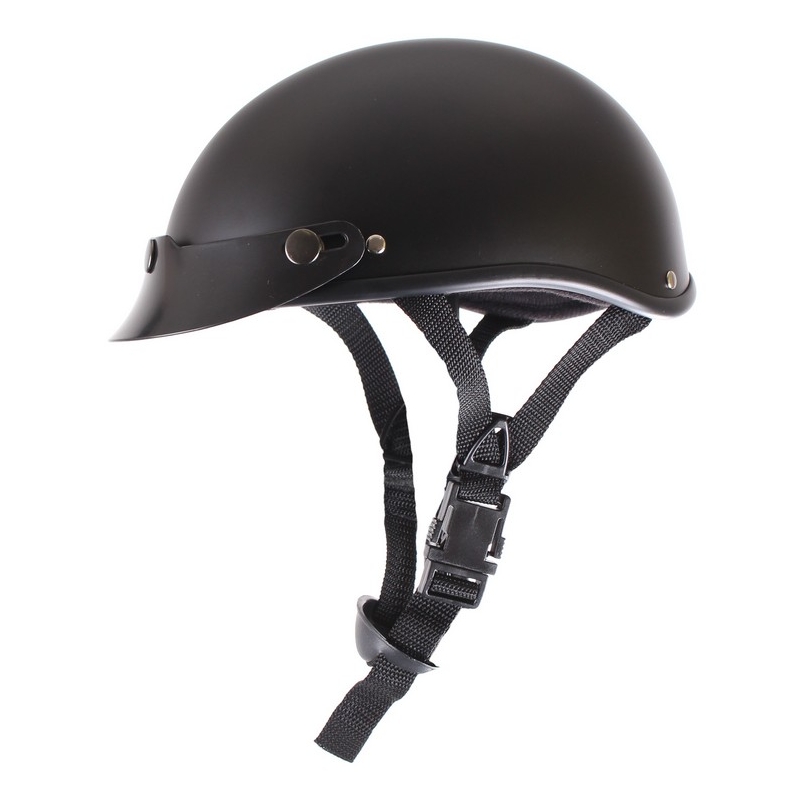 RSA Chopper Motorradhelm schwarz matt