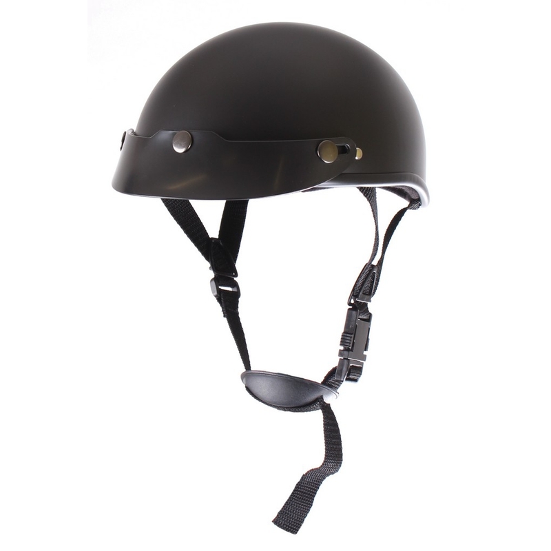 RSA Chopper Motorradhelm schwarz matt