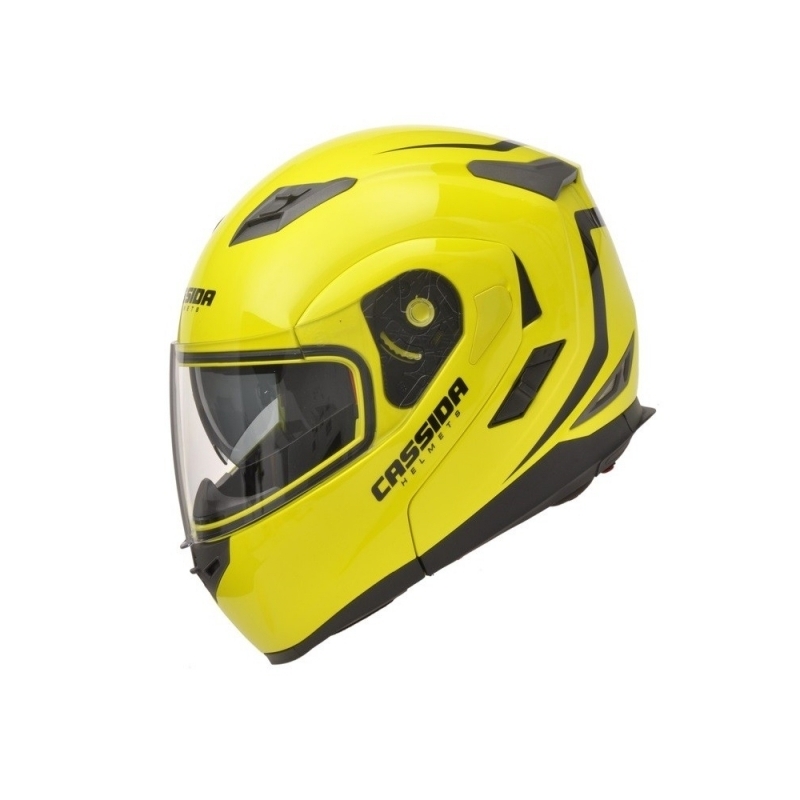 Cassida Compress Motorradhelm - gelb Ausverkauf