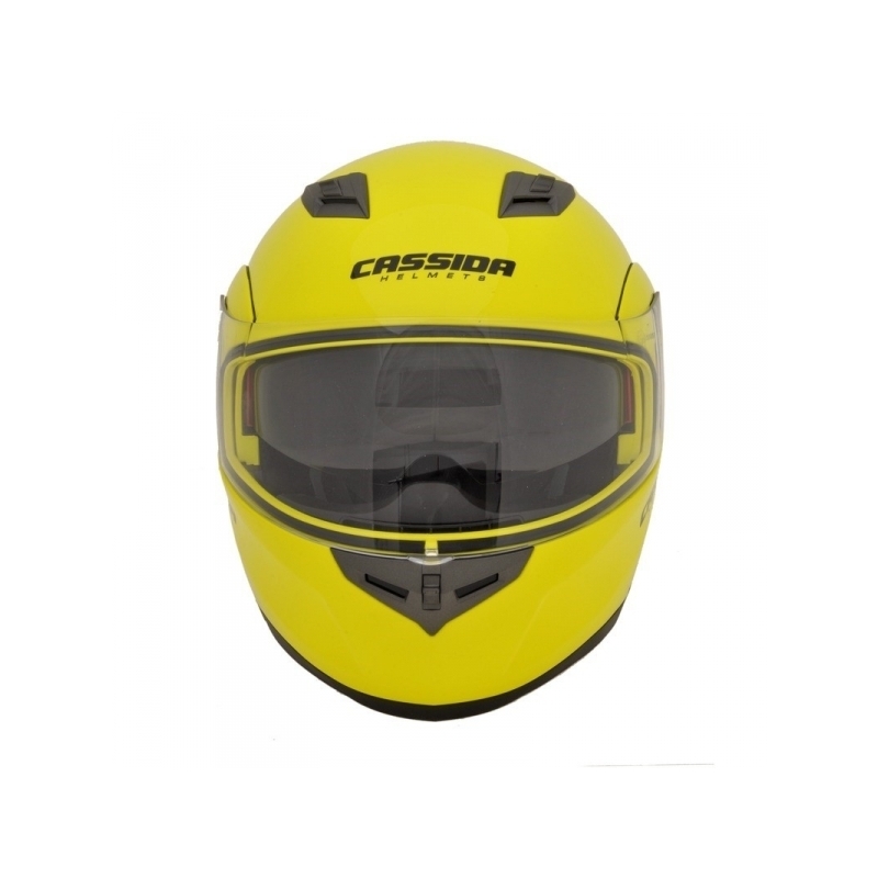 Cassida Compress Motorradhelm - gelb Ausverkauf