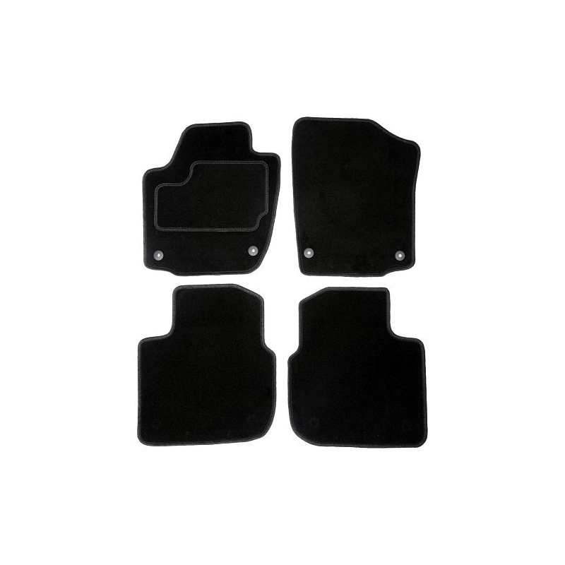 Textilteppiche 4pcs RAPID 2012 mit Fixierung