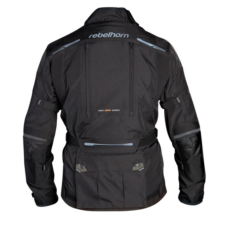 Rebelhorn Cubby II Pro Schwarz Motorradjacke Ausverkauf