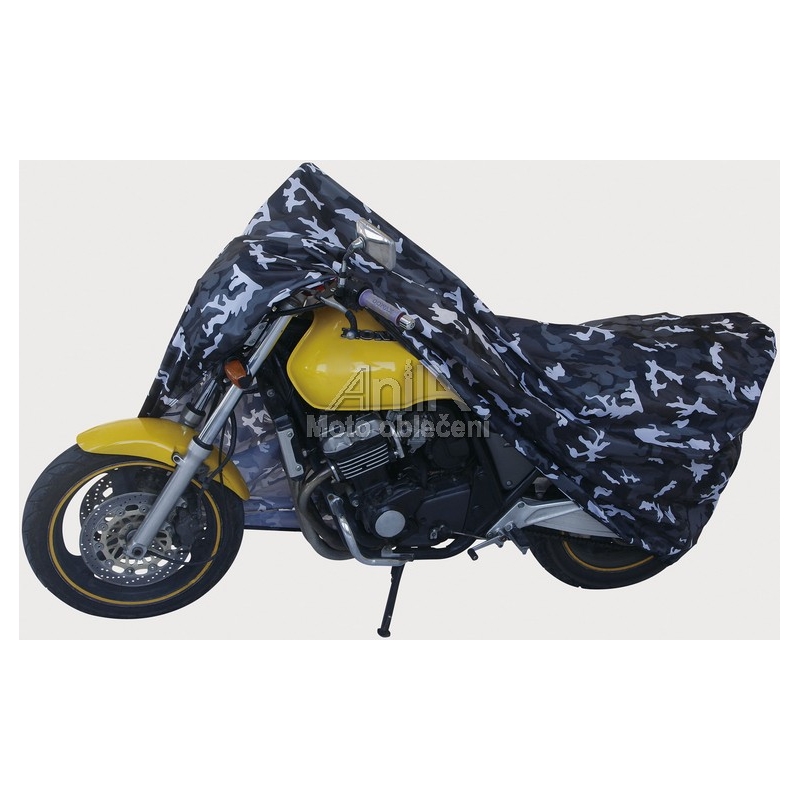 Camouflage-Motorrad-Plane