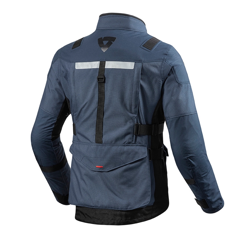 Motorradjacke Revit Sand 3 blau-schwarz Ausverkauf