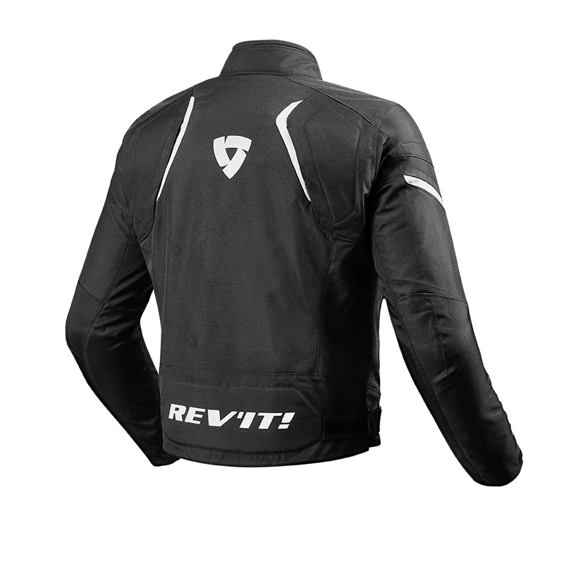 Revit Jupiter 2 schwarz und weiß Motorradjacke Ausverkauf
