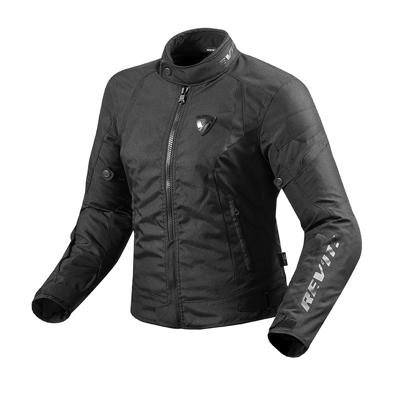 Damen Revit Jupiter 2 Schwarz Motorradjacke Ausverkauf