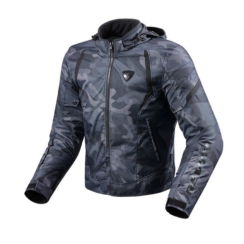 Revit Flare Schwarz Motorradjacke Ausverkauf