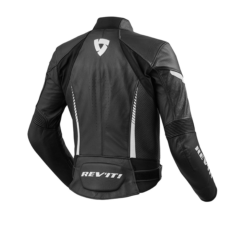 Revit Xena 2 schwarz und weiß moto Jacke zum Ausverkauf