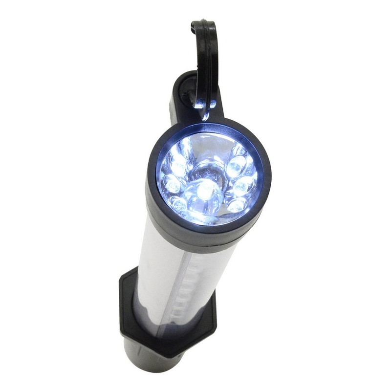 Taschenlampenhalterung 27+7LED wiederaufladbar 12/220V Li-on 1200mAh