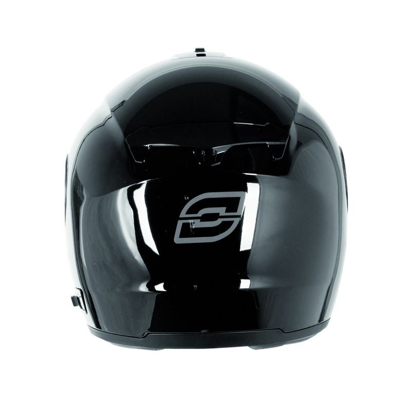 Flip-up Motorradhelm Ozone FP-01 schwarz glänzend + Pinlock Ausverkauf