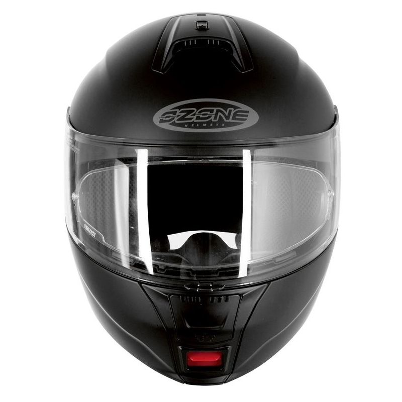 Flip-up Motorradhelm Ozone FP-01 schwarz matt + Pinlock Ausverkauf