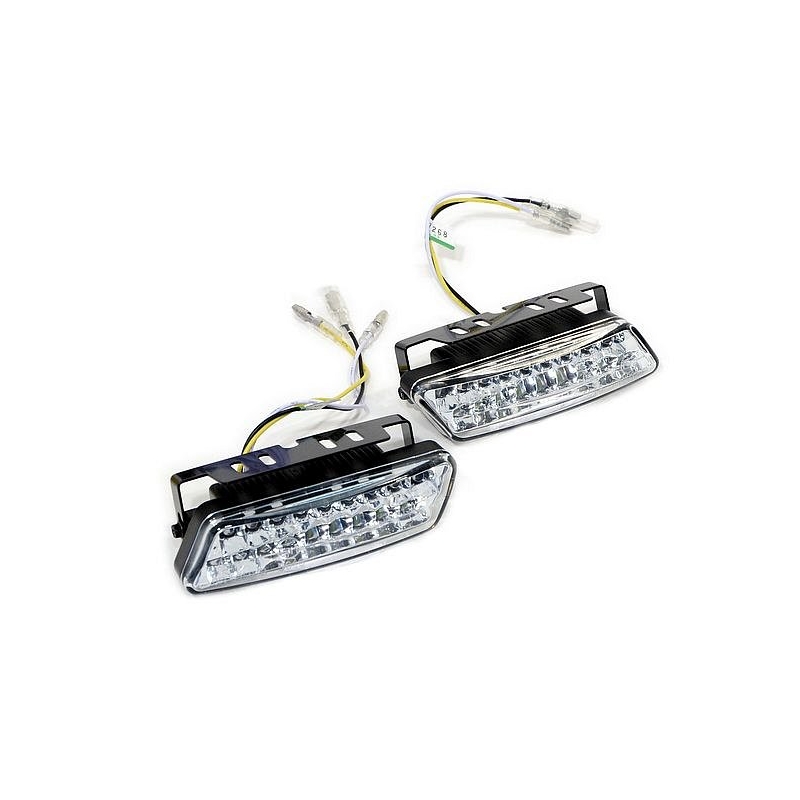 Tagfahrlicht RL hom. 18LED 10cm an/aus 12/24V