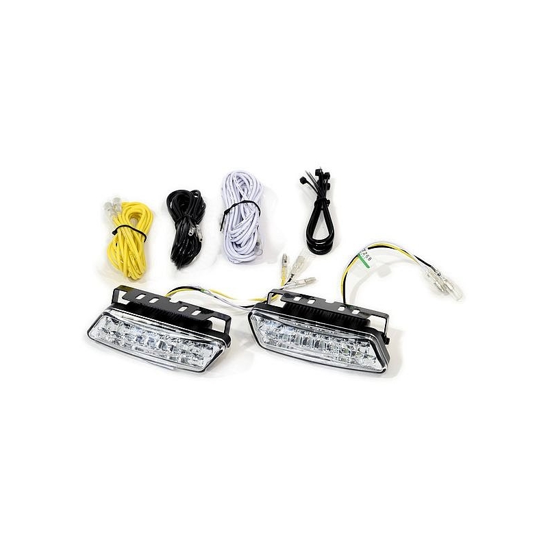 Tagfahrlicht RL hom. 18LED 10cm an/aus 12/24V