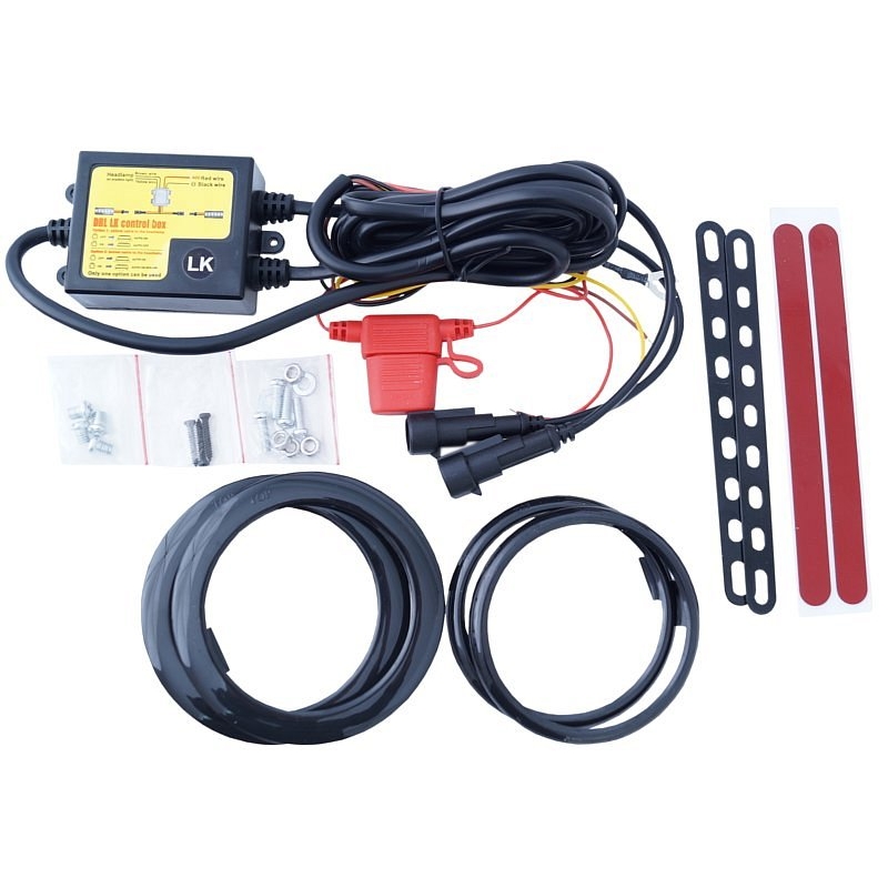 Tagfahrlicht 4 HIGH POWER LED 12V/24V (rund 70 mm)