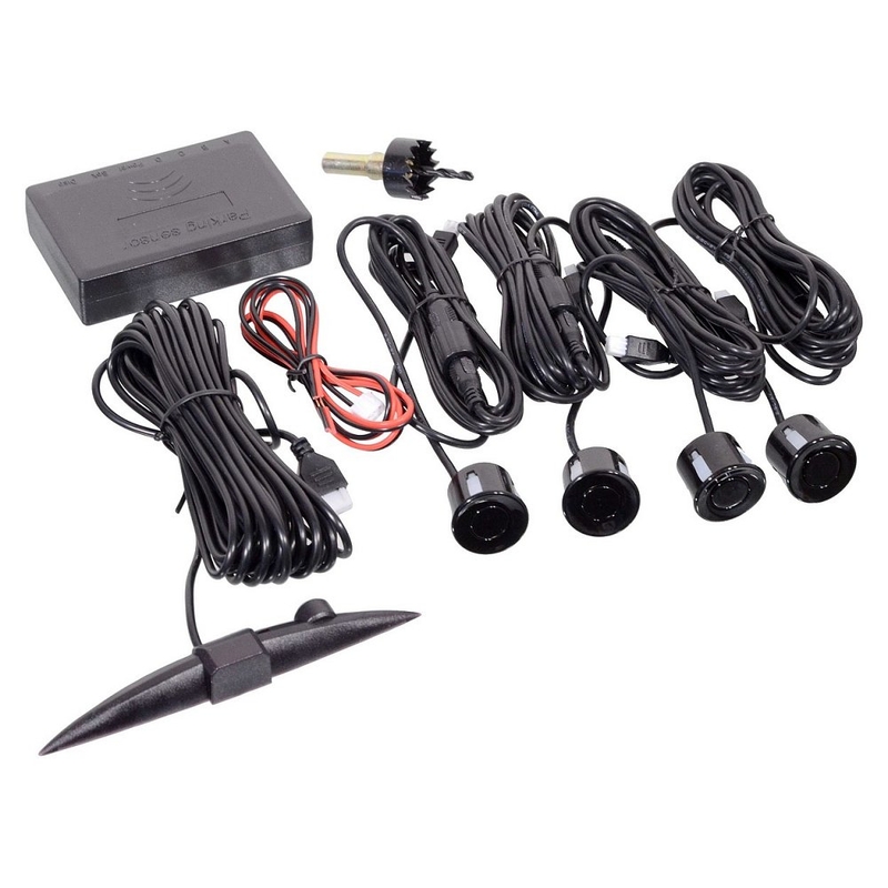 Einparkhilfe 4 Sensoren LED-Anzeige