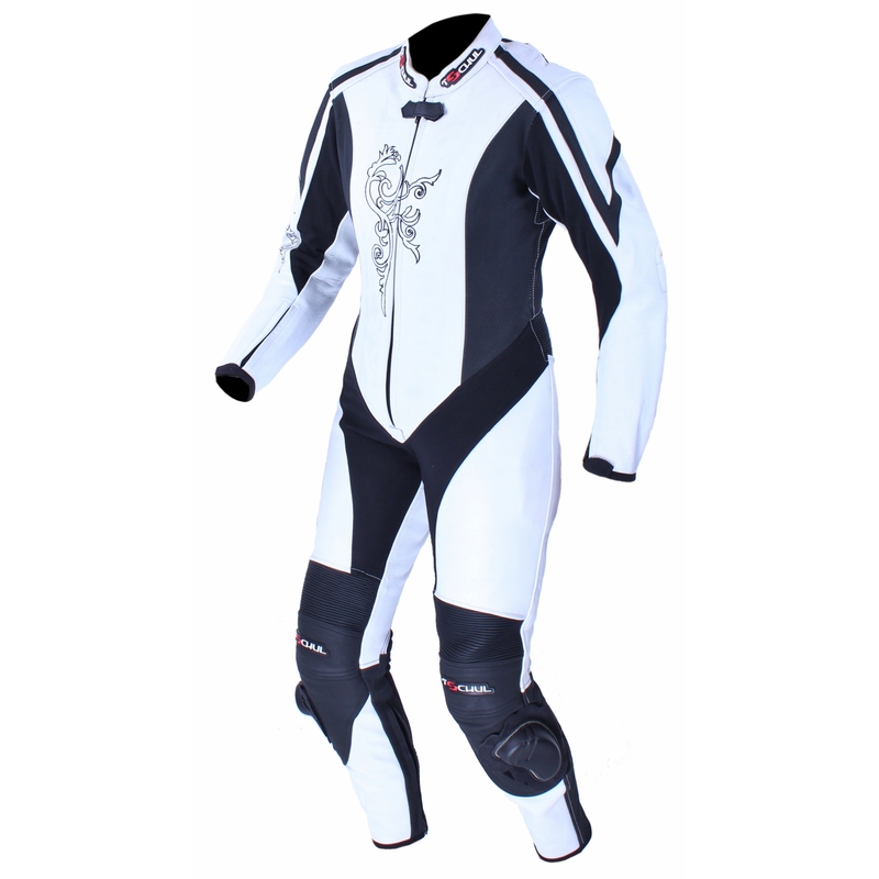 Damen Einteiler Tschul 185 weiß-schwarz sale Ausverkauf