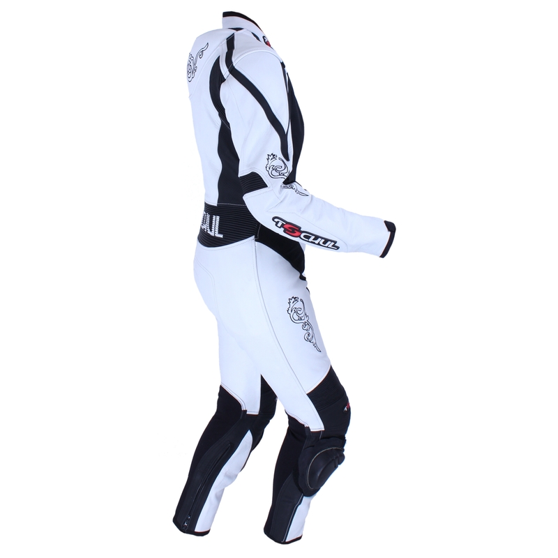 Damen Einteiler Tschul 185 weiß-schwarz sale Ausverkauf