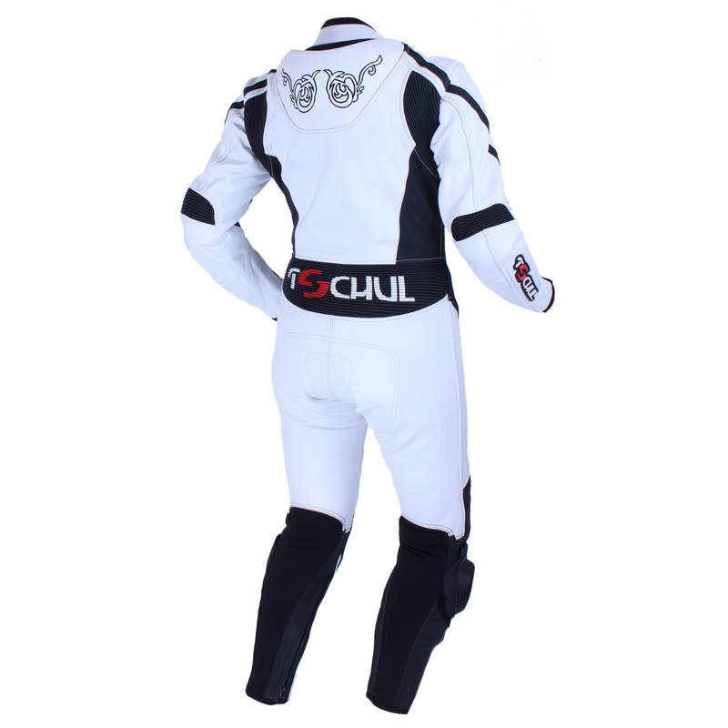 Damen Einteiler Tschul 185 weiß-schwarz sale Ausverkauf