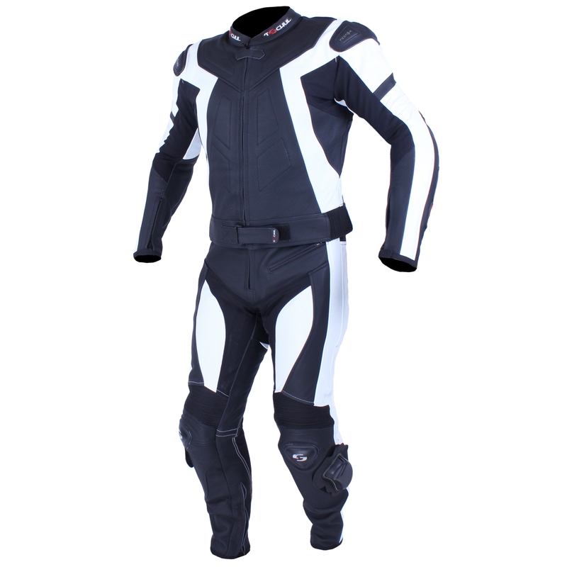 Herren Tschul 737 Vintage Schwarz-Weiß Jumpsuit Ausverkauf