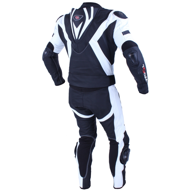 Herren Tschul 737 Vintage Schwarz-Weiß Jumpsuit Ausverkauf