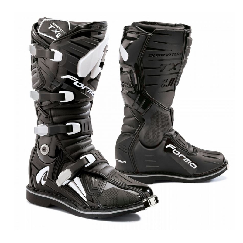 Moto Schuhe Forma Dominator TX 2.0 schwarz Ausverkauf