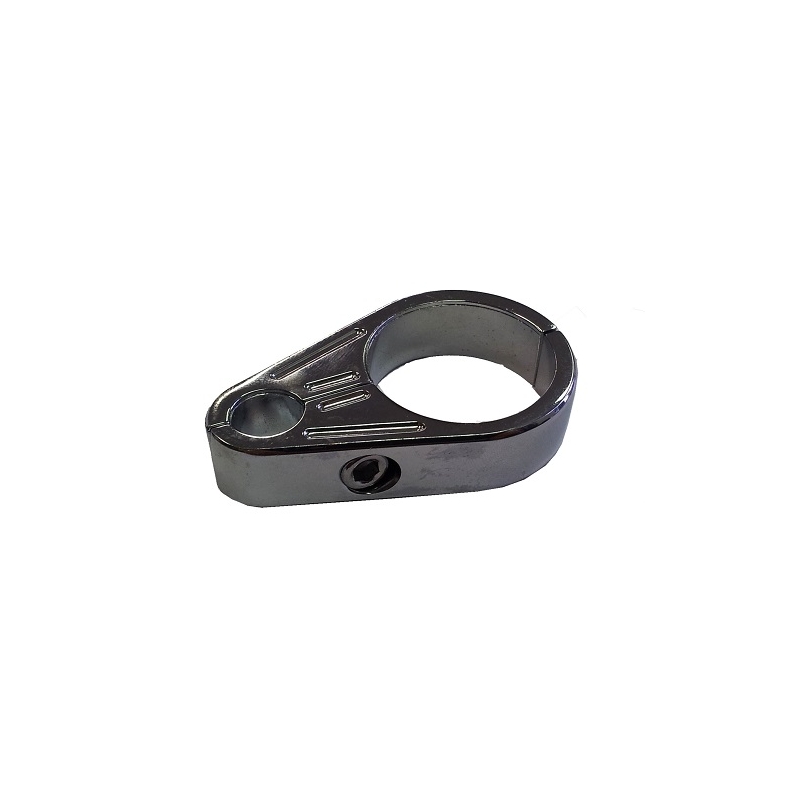 Kabelhalter Chrom-Platten 30 mm