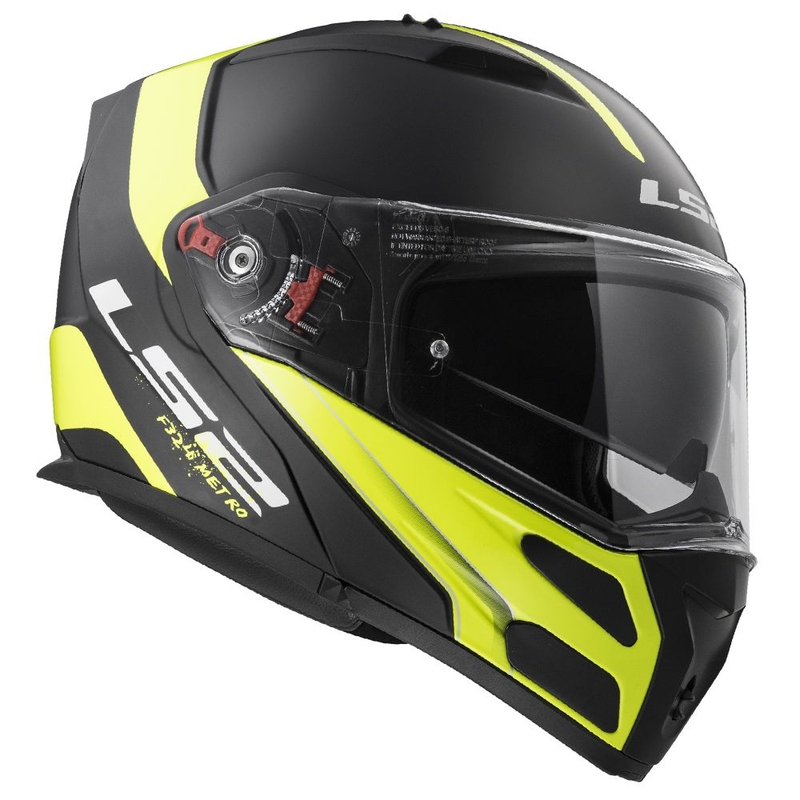 Klapphelm LS2 FF324 Metro Rapid schwarz-gelb matt