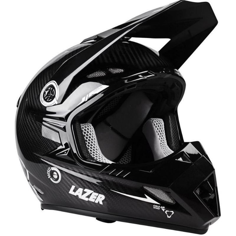 Motocross Helm Lazer MX8 X-Line schwarz und weiß Ausverkauf