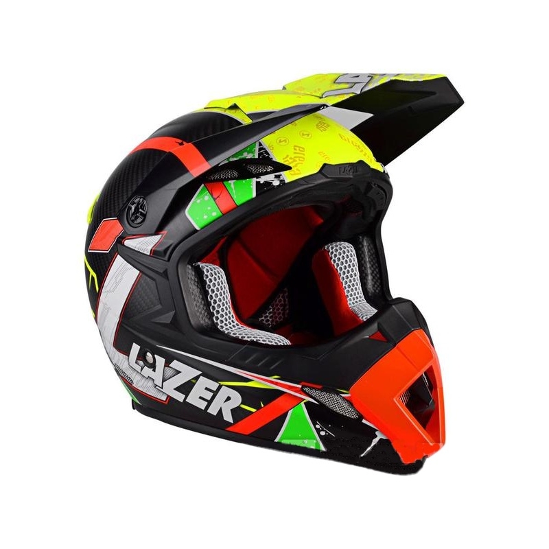 Motocross Helm für Motorrad Lazer MX8 Aerial Pure Carbon Ausverkauf