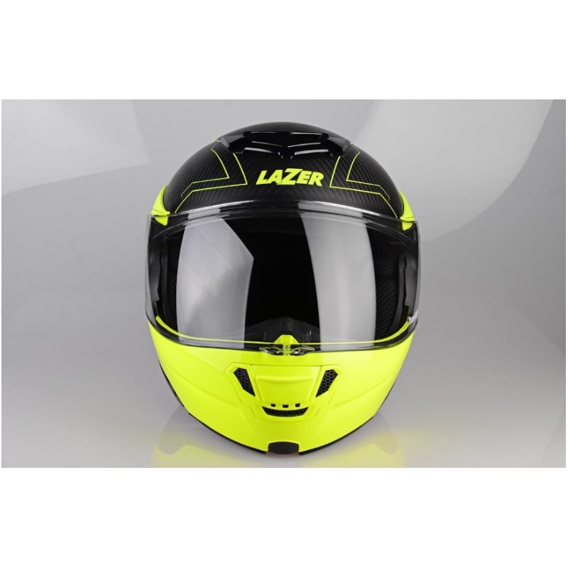 Lazer Monaco Evo Motorradhelm - Droid reines Glas gelb