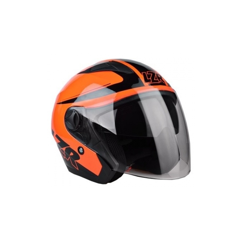 Offener Motorradhelm Lazer JH-1 Sicherheit orange