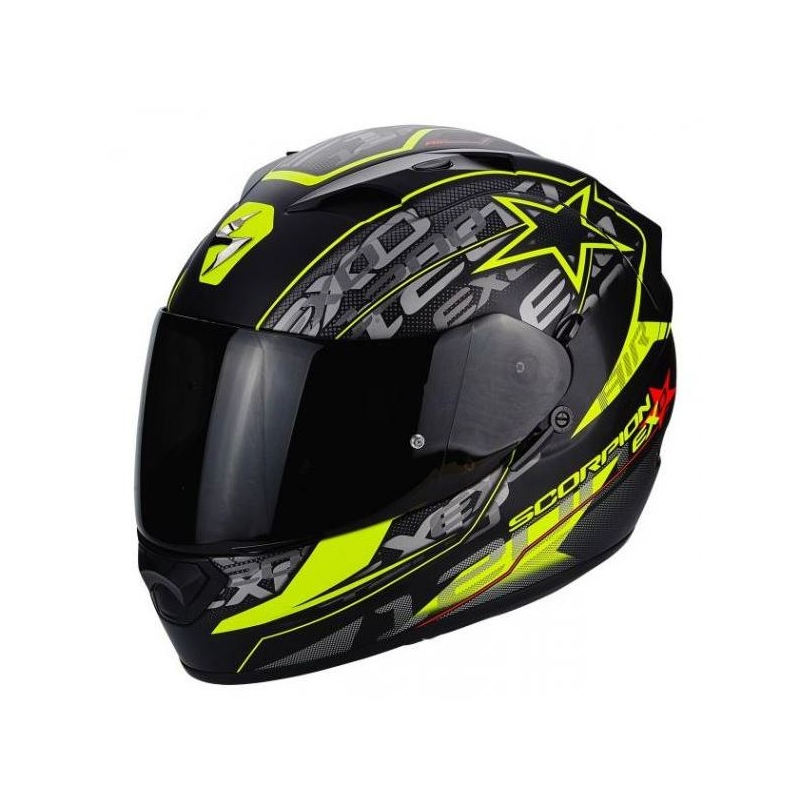 Integralhelm Scorpion EXO-1200 Air Solis schwarz matt-fluo gelb Ausverkauf
