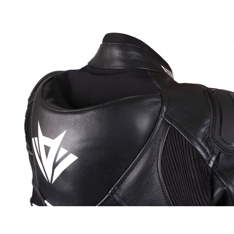 Frauen RSA Virus Schwarz-Weiß-Motorrad-Jacke Ausverkauf