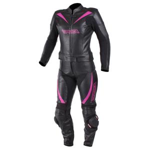 Dámská kombinéza na motorku RSA Destiny 2 černo-růžová výprodej