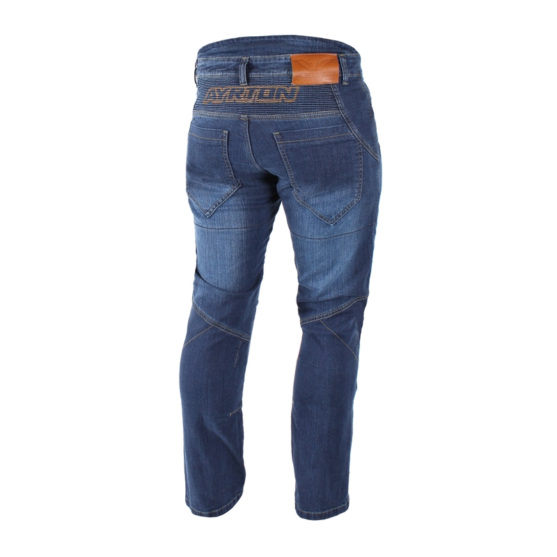 Ayrton 505 blaue Motorradjeans aus Kevlar
