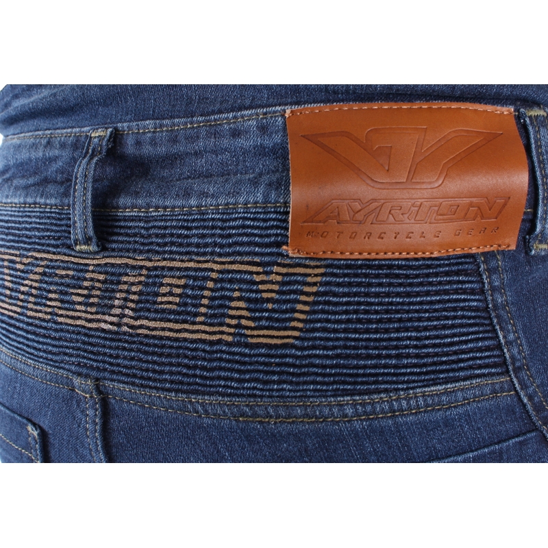 Ayrton 505 blaue Motorradjeans aus Kevlar