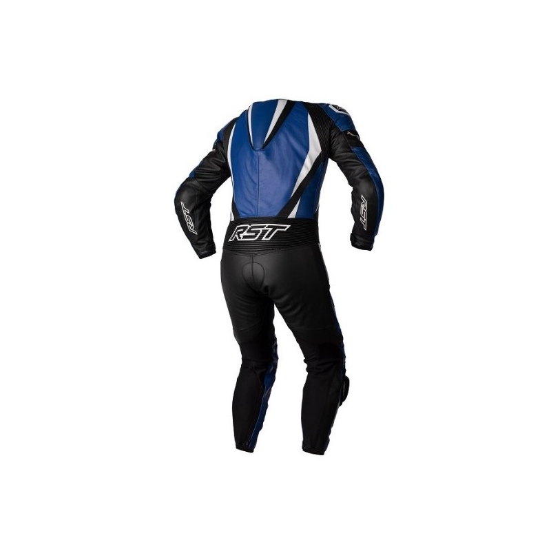 RST Tractech Evo 4 CE einteiliger Motorradanzug schwarz-weiß-blau Ausverkauf