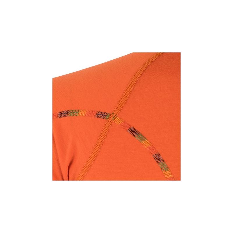 Herrenhemd Sensor Merino Air orange Ausverkauf