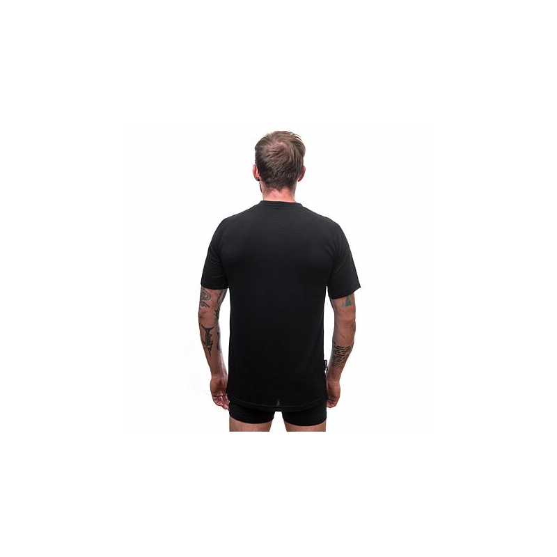 Mens T-shirt Sensor Merino Air PT Summit schwarz Ausverkauf