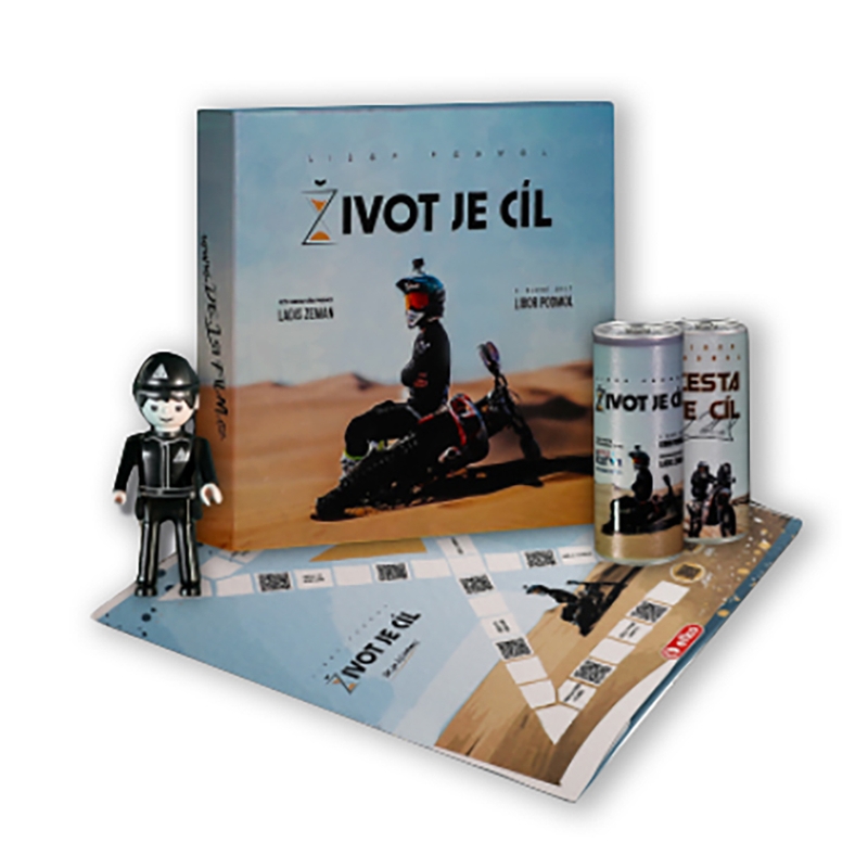 Cinema Box mit dem Film von Libor Podmol - Das Leben ist ein Ziel