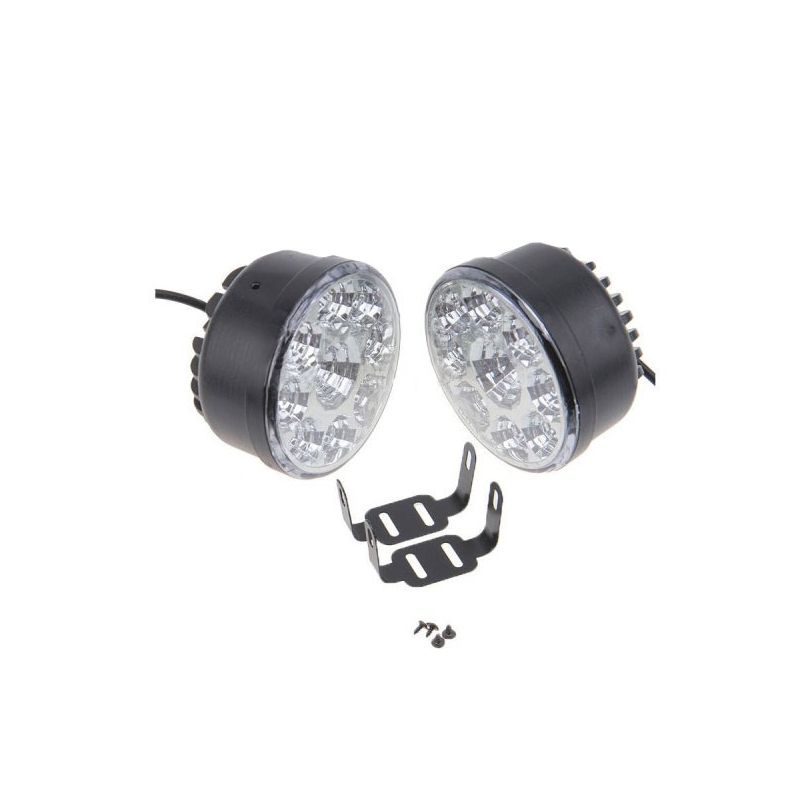 Tagfahrlicht Superlight DRL 9 LEDs rund