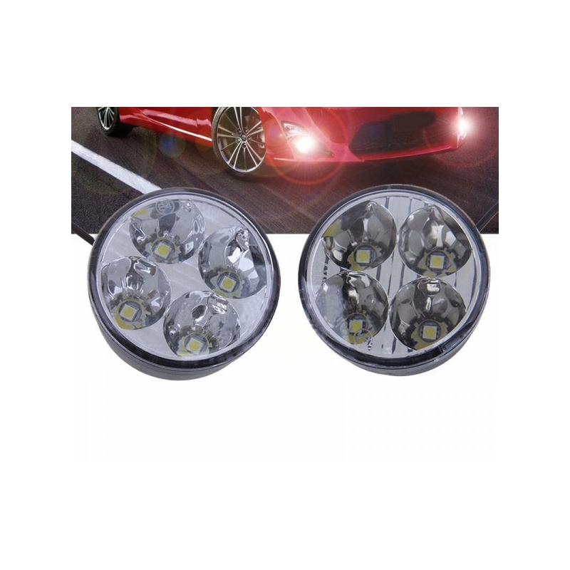 Tagfahrlicht Superlight DRL 4 LEDs rund
